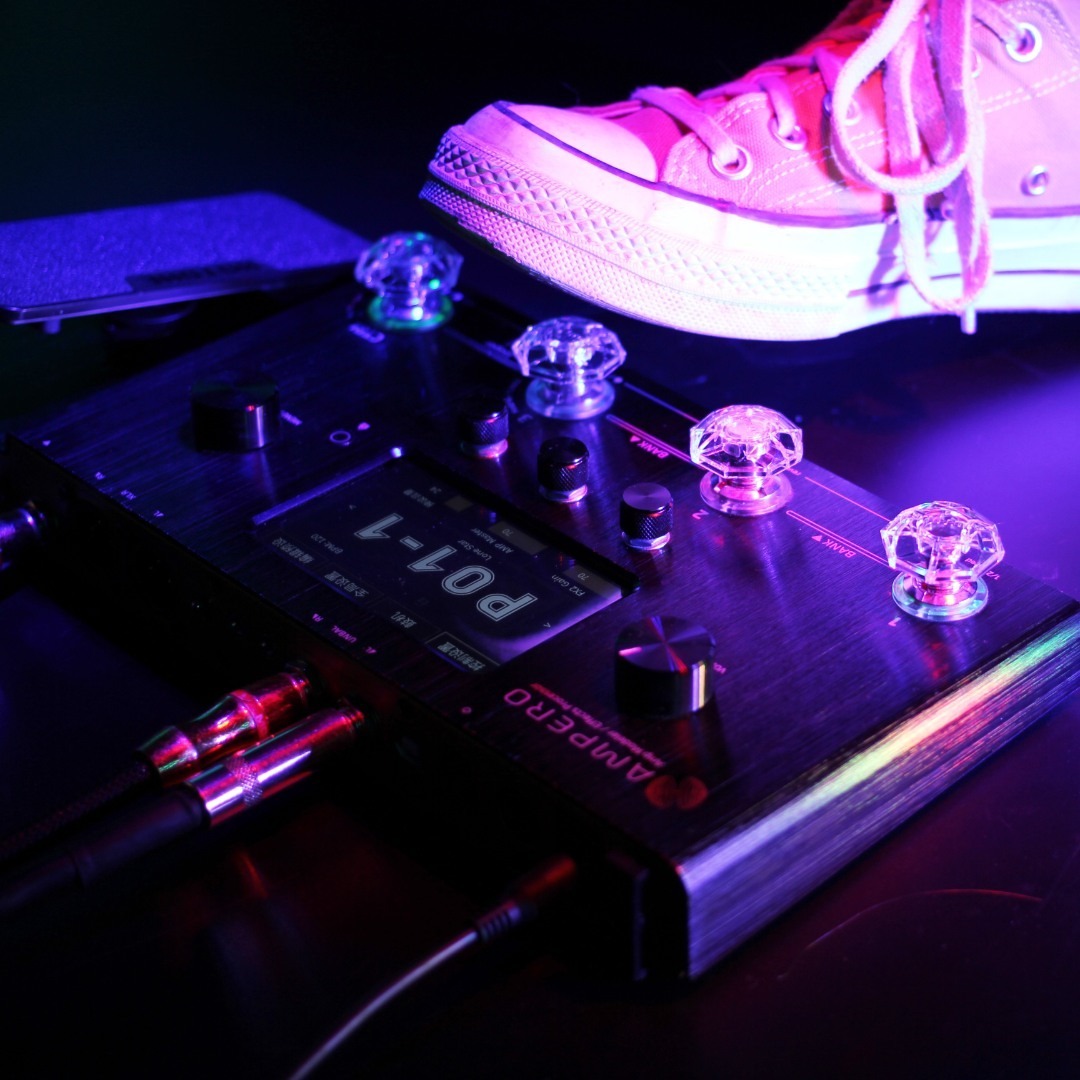 Hotone Hotone KARAT CAP FSC-1 鑽石型 效果器踩釘 1組10入 第 3 張圖片｜三峽效果器