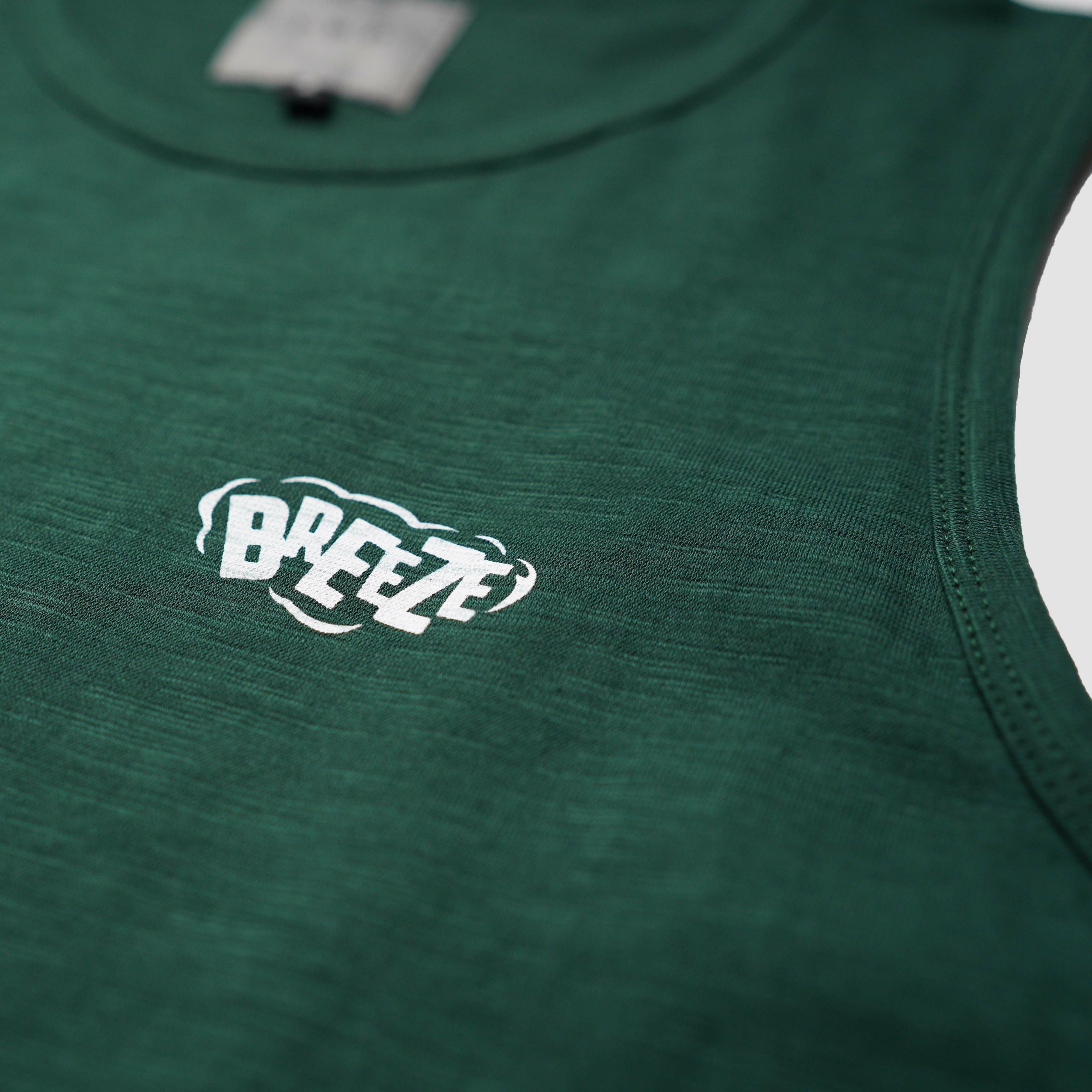 P.B.P - Breezy Tank Top - Forest Green
