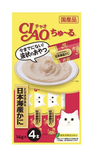 CIAO- [4SC-76] 雞肉+蟹肉醬[14GX4] EXP:2024/02