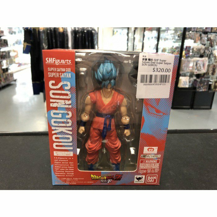 寄賣 龍珠-SHF Super Saiyan God Super Saiyan SON GOKOU
