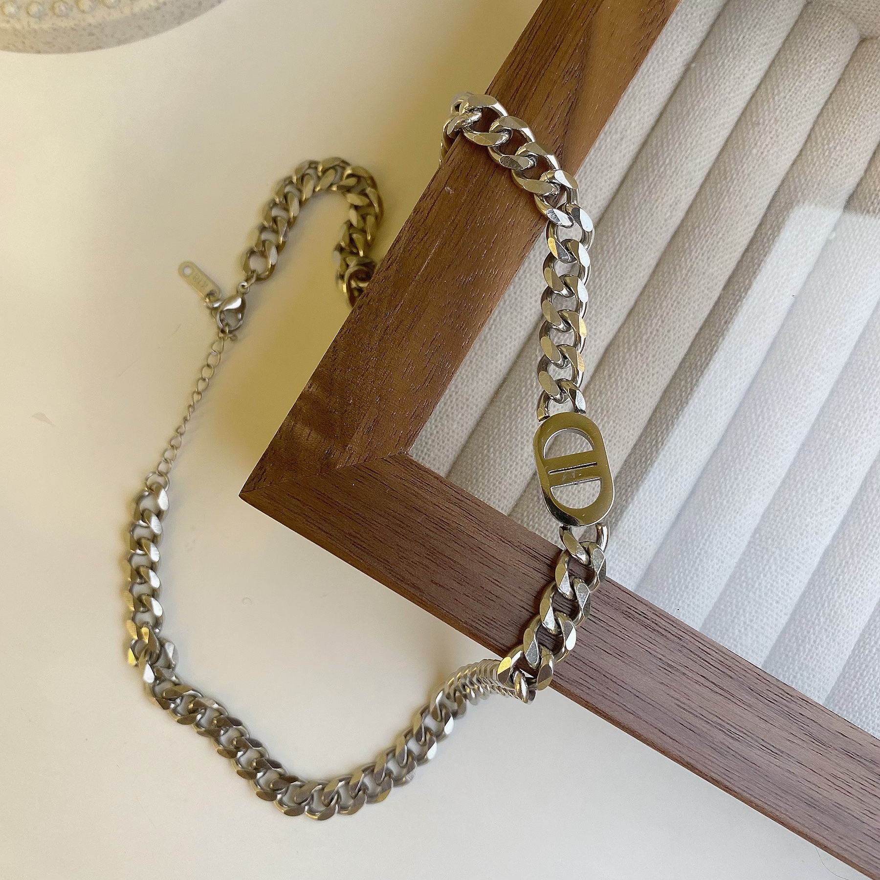 【鈦鋼】率性．豬鼻頸鏈