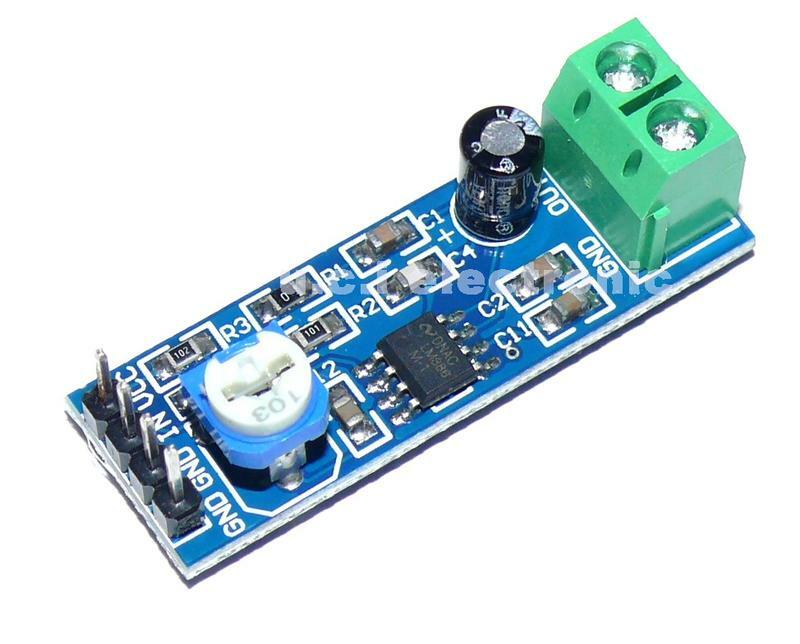 【UCI電子】(11-11) LM386放大板 200倍增益 音頻功放板 單聲道 音頻 功放模塊