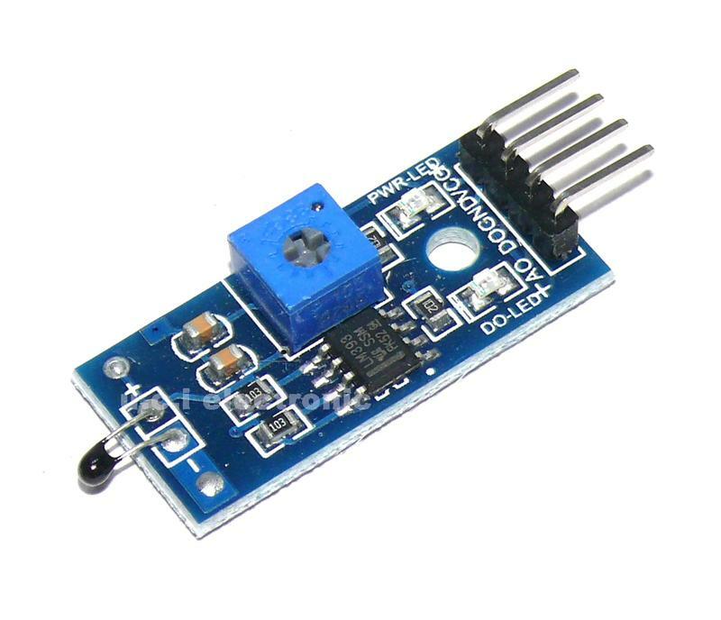 【UCI電子】(4-8) 4針 熱敏感測器模組 溫度感測器模組 熱敏電阻 熱敏感測器4線制