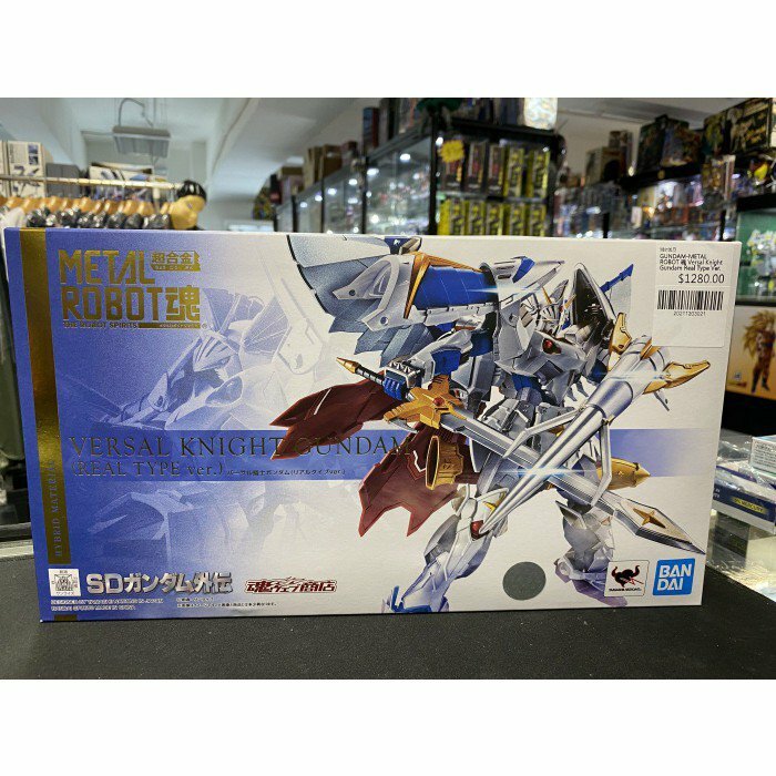 GUNDAM-METAL ROBOT 魂 Versal Knight Gundam Real Type Ver.