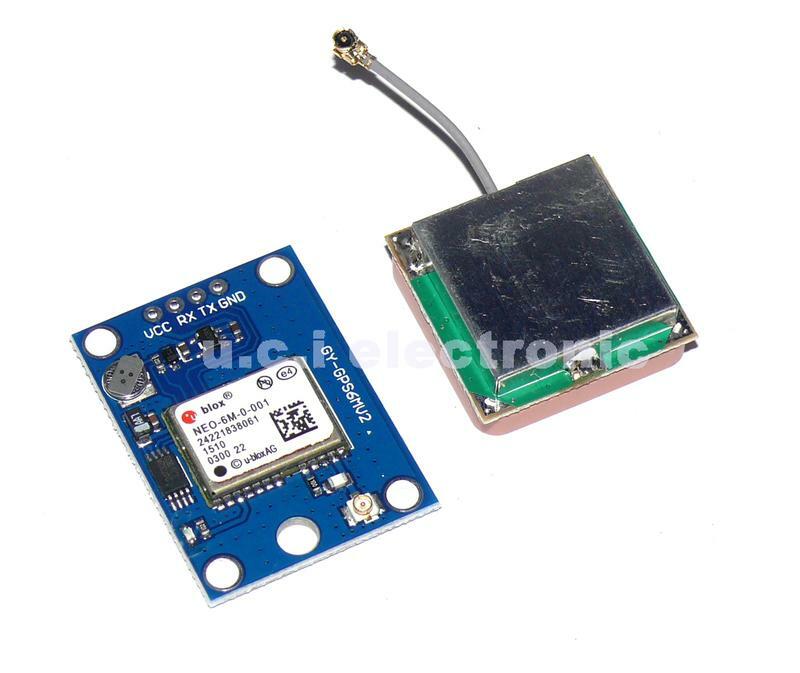 【UCI電子】(10-13) 飛控GPS APM2.5 NEO-6M模組 帶EEPROM保存資料 內置天線