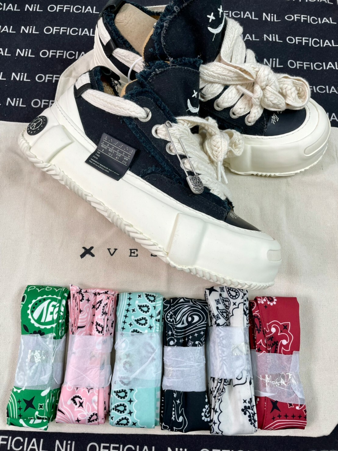 xVESSEL G.O.P. 2.0 MARSHMALLOW Lows 黑白