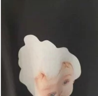 [S] ADLV BABY FACE BUBBLE SHORT SLEEVE T-SHIRT,BLACK, ADLV21SS-SSBKBF-BBL (SAV48)