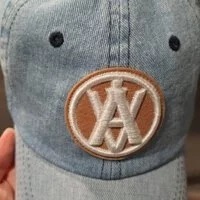 [S] ADLV DENIM BALL CAP,BLUE, ADLV22SS-ACDBAP-BLU (SAV55)