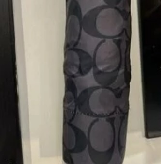 [S] COACH C4322 UV PROTECTION SIGNATURE MINI UMBRELLA,GRAPHITE, 195031240645 (SCO44)