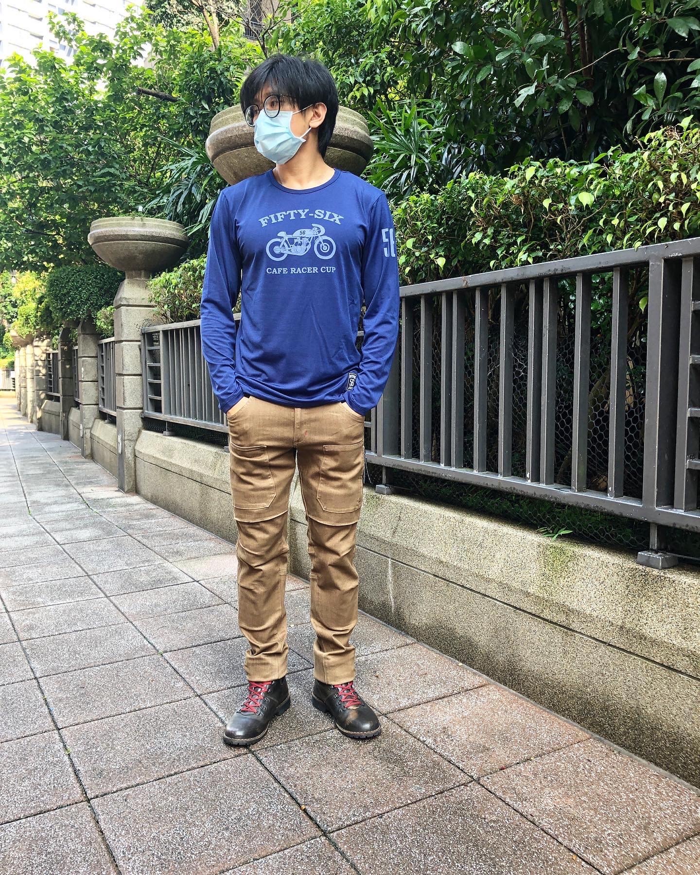 56DESIGN XYLITOL COOL&DRY 長T，木糖醇紗涼感，KUSHITANI代工款