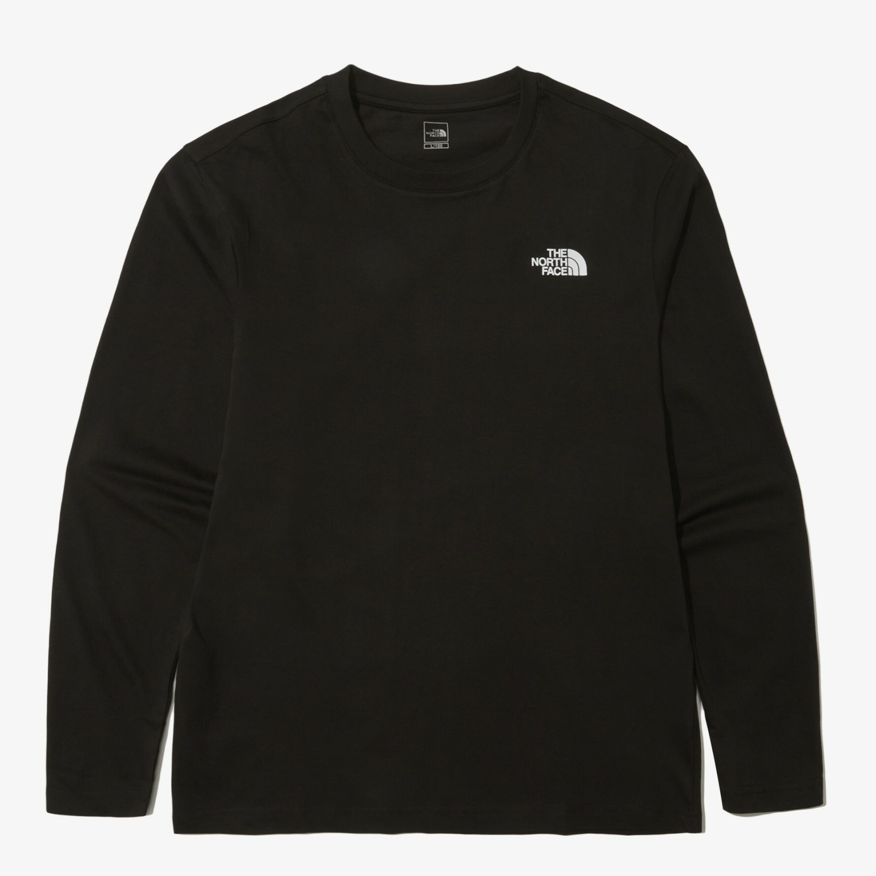 THE NORTH FACE COTTON BASIC 基本款 棉 衛衣 長袖 黑 NT7TN01A