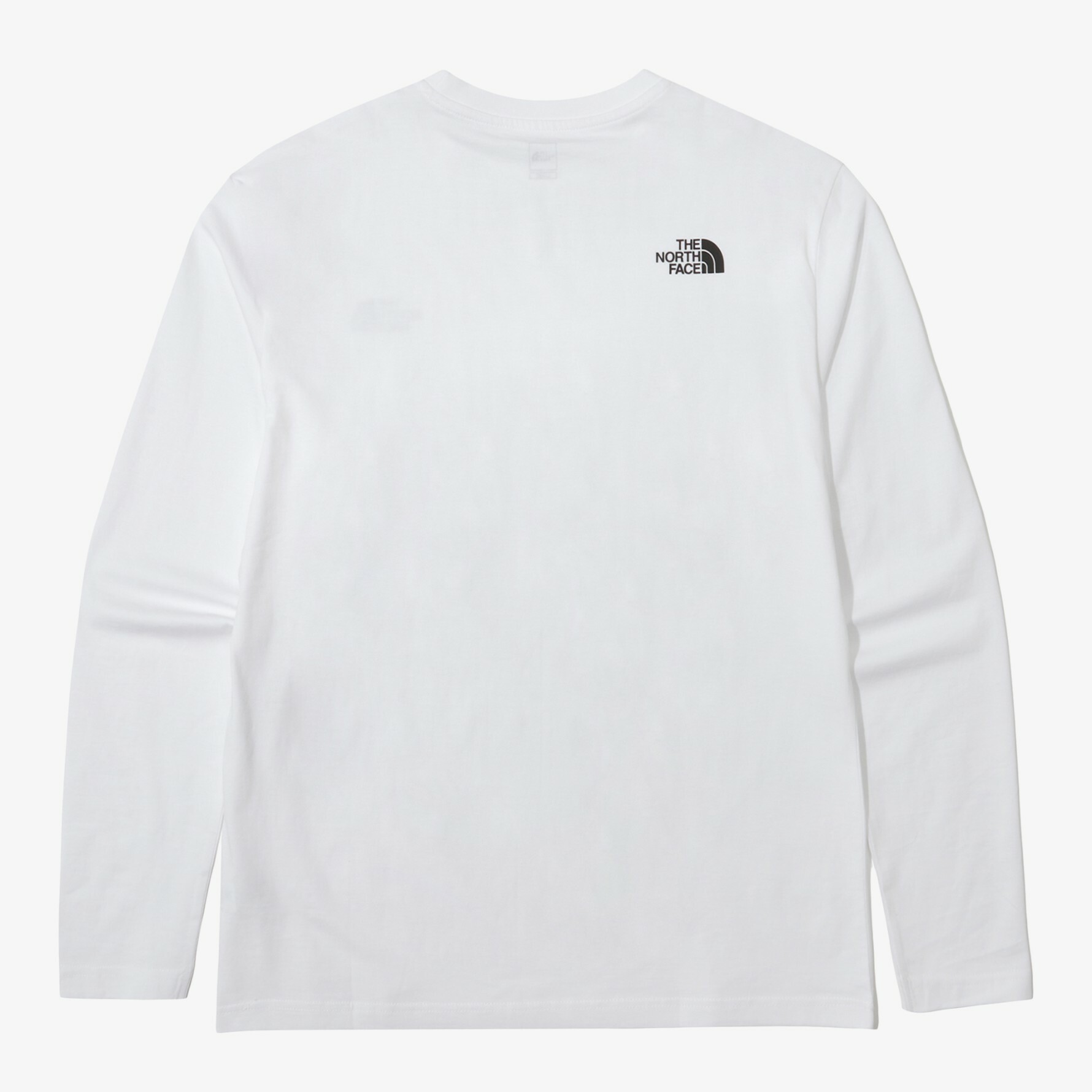 THE NORTH FACE COTTON BASIC 基本款 棉 衛衣 長袖 白 NT7TN01B