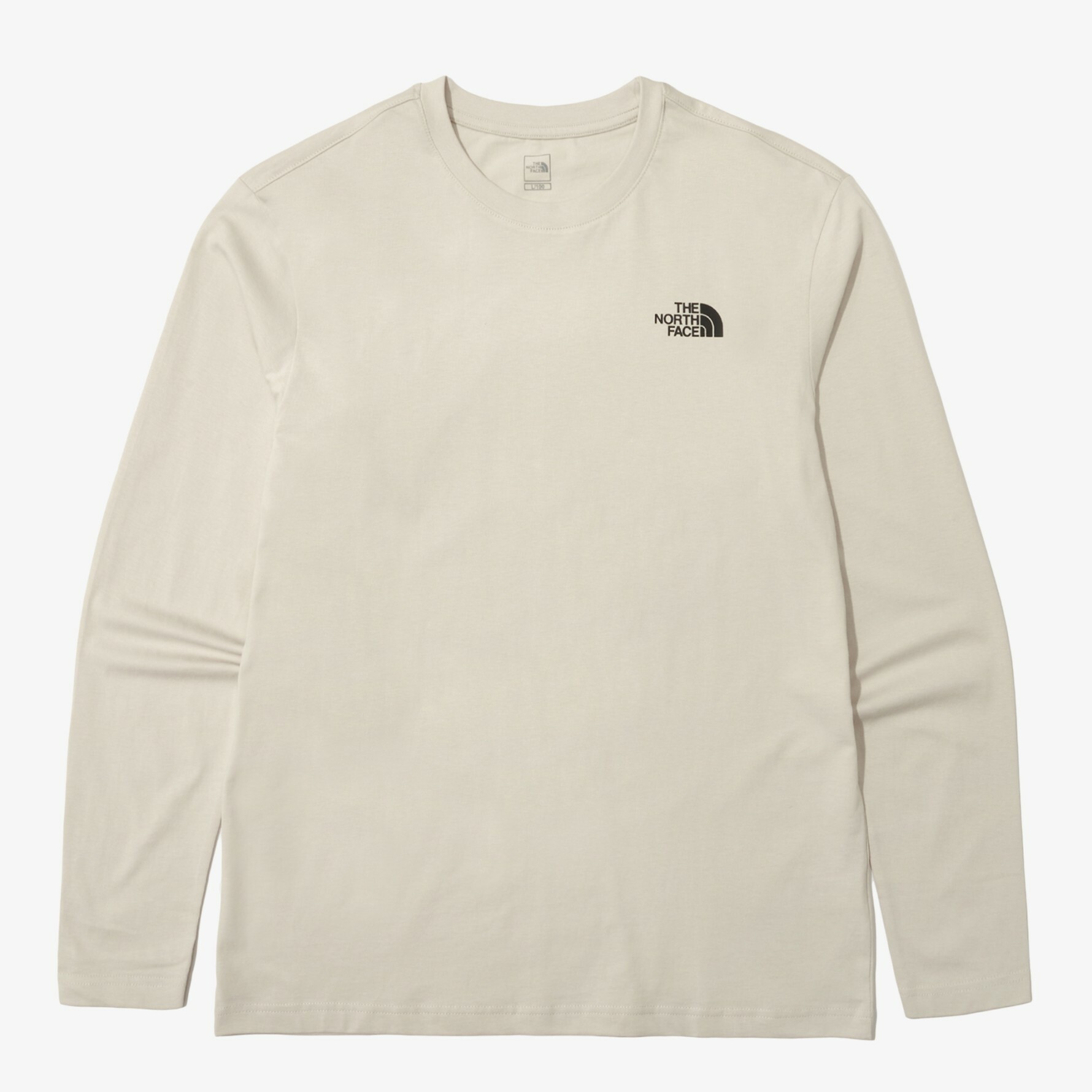 【現貨】THE NORTH FACE COTTON BASIC 基本款 棉 衛衣 長袖 杏色 NT7TN01C
