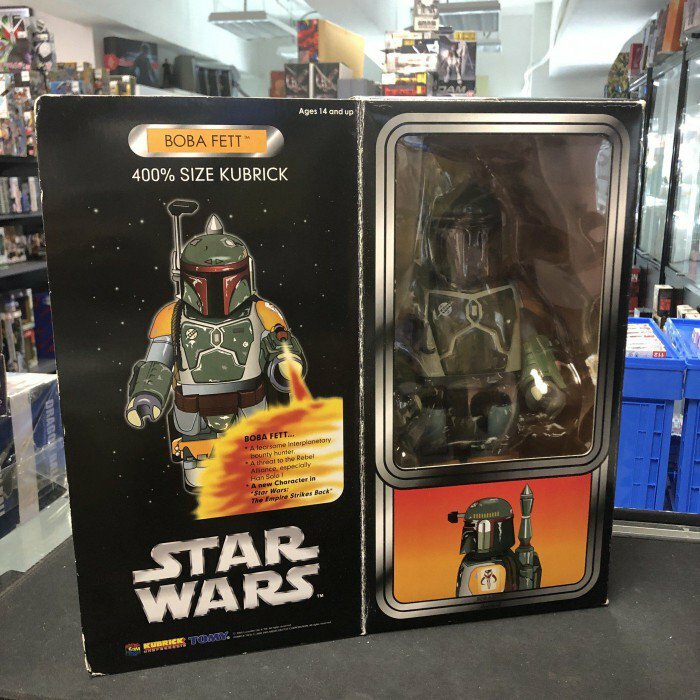 寄賣 Boba FETT kubrick 400%