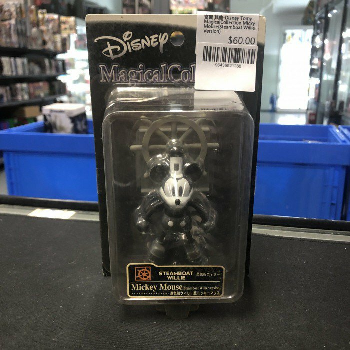 寄賣 其他-Disney Tomy MagicalCollection Micky Mouse(Steamboat Willie Version)