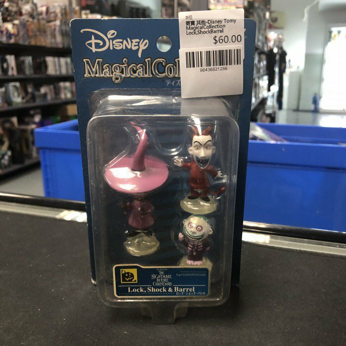寄賣 其他-Disney Tomy MagicalCollection Lock,ShockBarrel