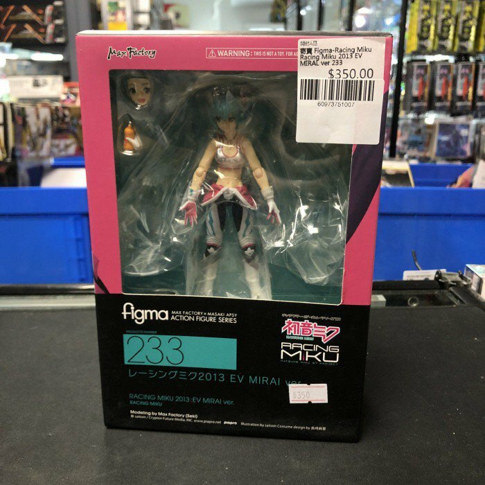 寄賣 Figma-Racing Miku Racing Miku 2013 EV MIRAL ver 233