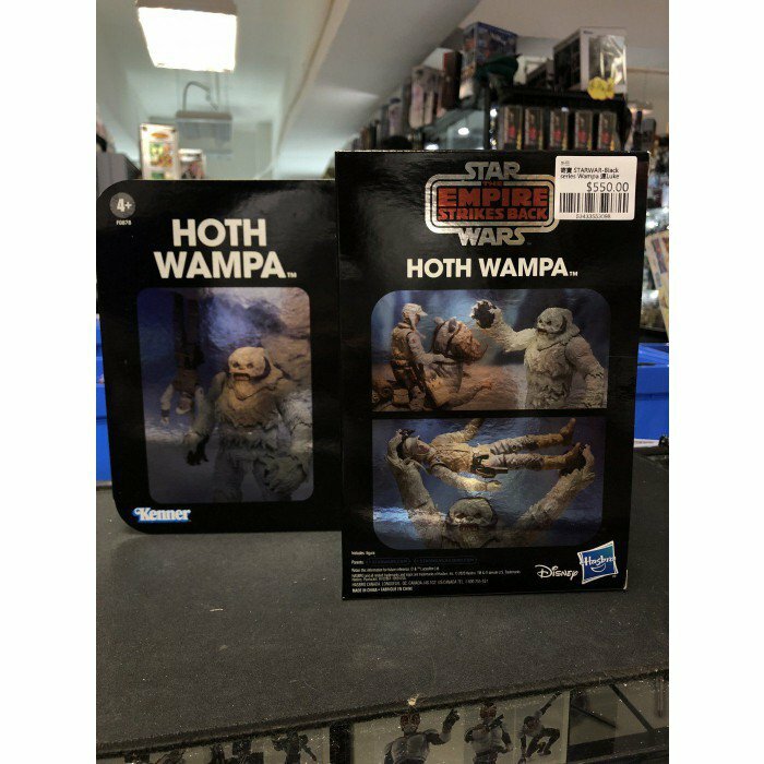 寄賣 STARWAR-Black series Wampa 連Luke