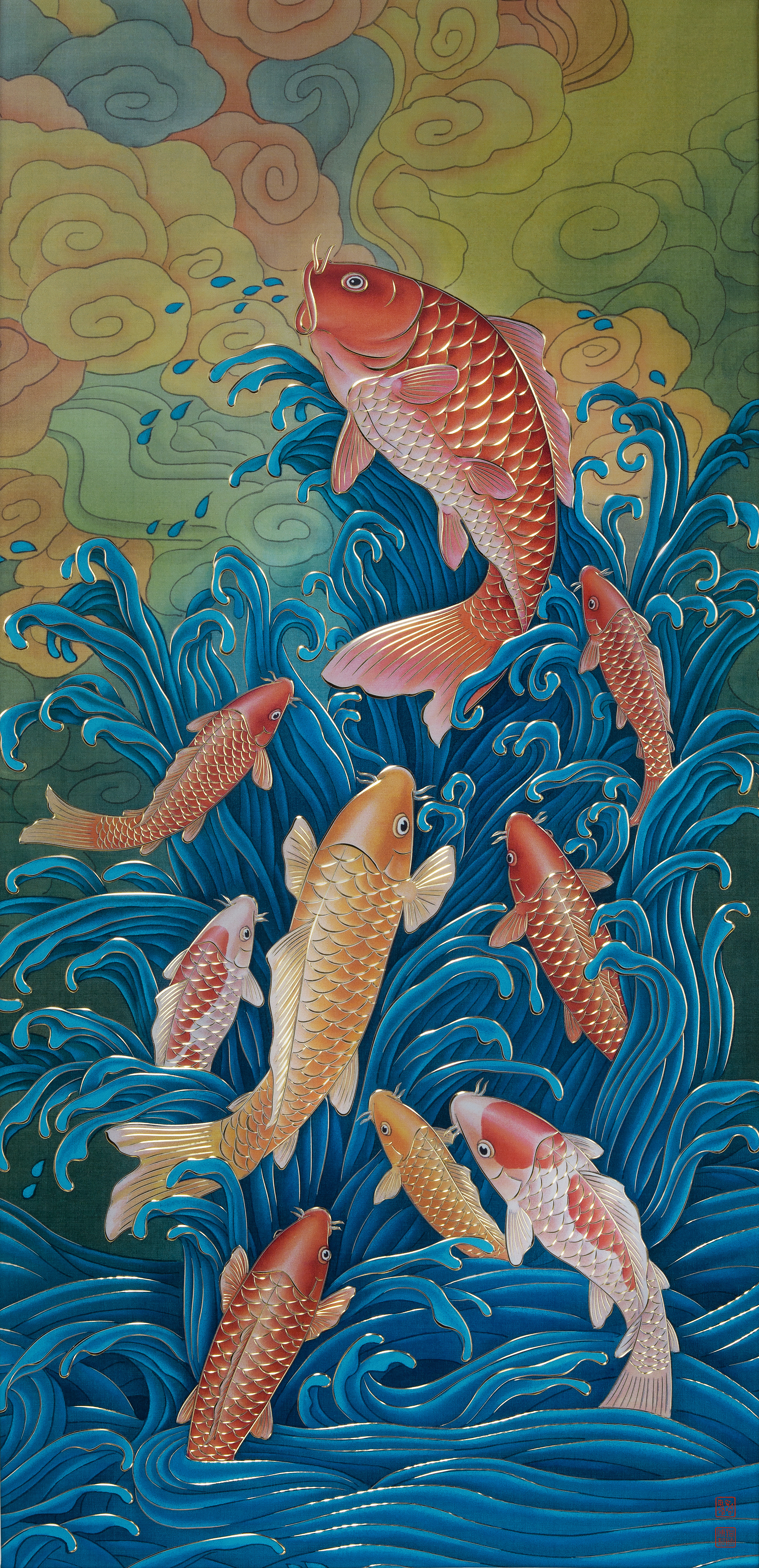 九魚聚財之二｜銅作工藝品