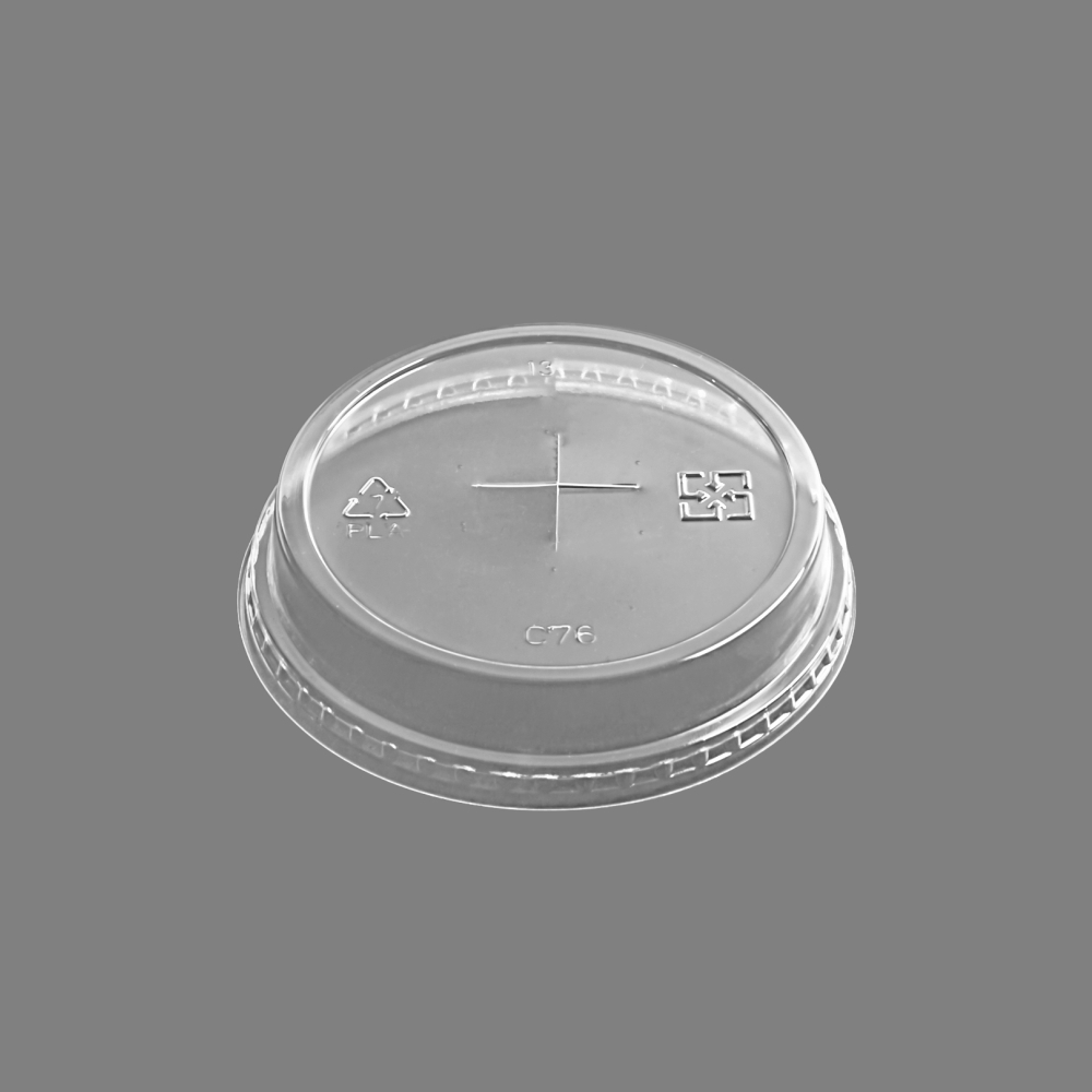 PLA平凸蓋 76口徑 十字孔