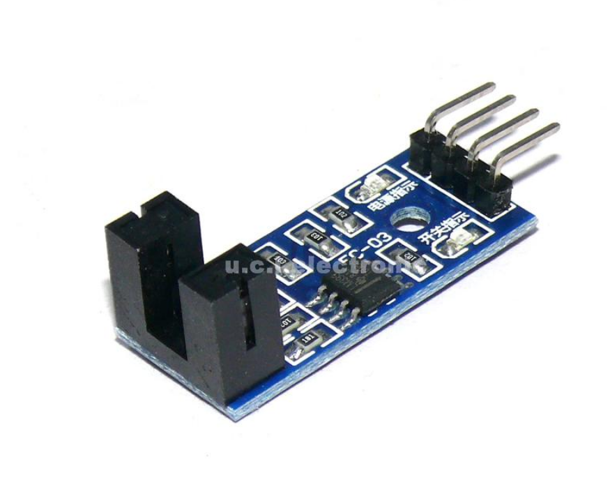 【UCI電子】(13-2) 測速感測器模組 計數器模組 電機測試模組 槽型光耦