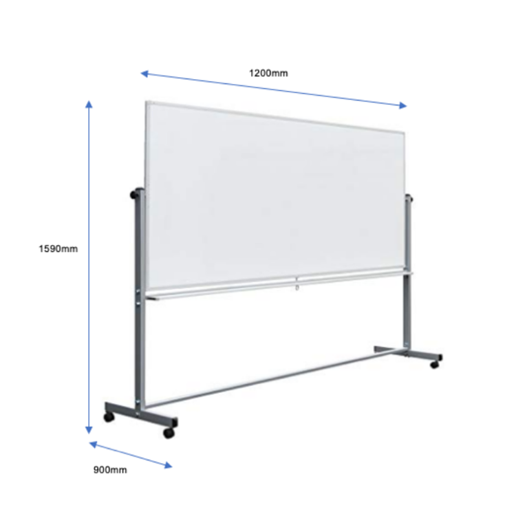 Mobile Whiteboard (Painted), Standard