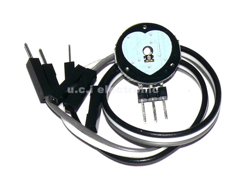 【UCI電子】(11-7) pulsesensor 脈搏 心率感測器 生物模擬感測器感應器 心跳 心律感測器