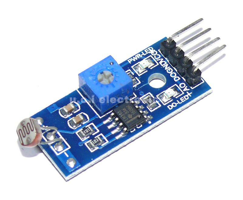 【UCI電子】(3-1) 4針 3針 光敏電阻感測器模組 光線檢測 光敏二極體