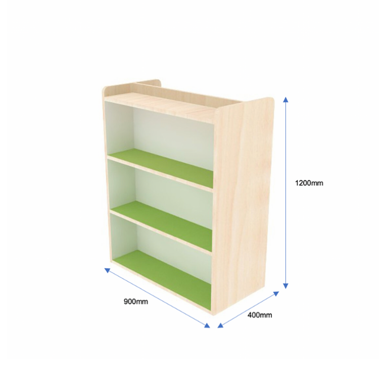 Tall Shelf 3 Tier Double Sided, Classic