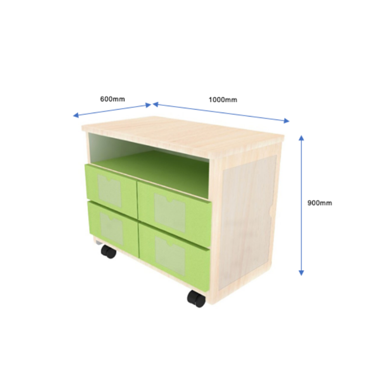 Trolley with 4 Drawers