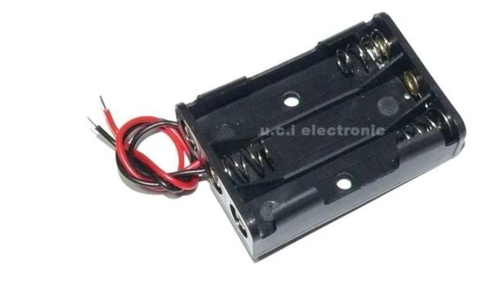 【UCI電子】(二U-1) 3節4號電池盒 沒蓋帶線不帶開關電池盒 4.5v AAA 3節電池盒 4號電池盒