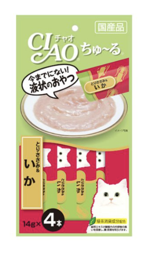 CIAO- [SC-79]雞肉+魷魚醬[14GX4]
