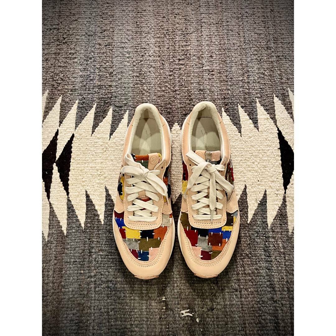 Sweet Villians M1234 Multi Colored Cowhide Scraps Sneaker