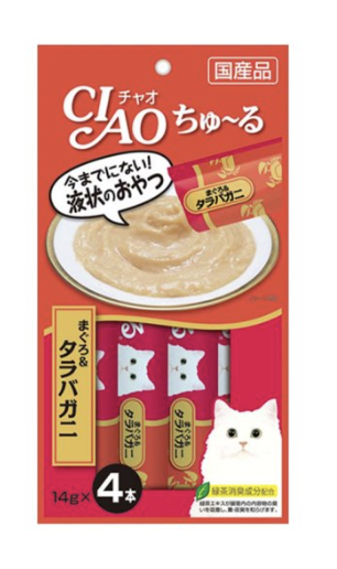 CIAO- [SC-108]吞拿魚+鱈場蟹醬[14GX4] EXP:2024/04