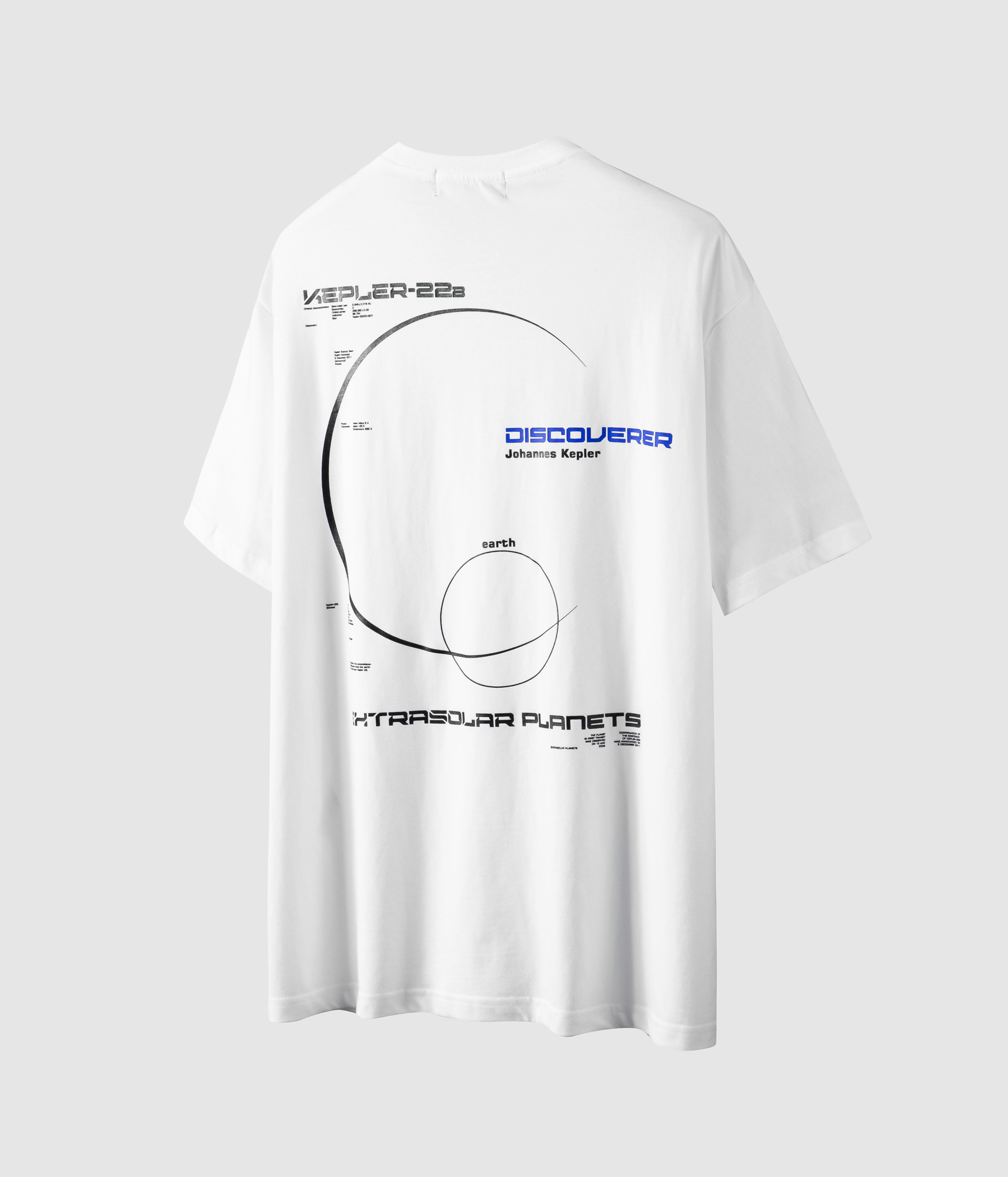 TCX07 環形印花雙色短袖