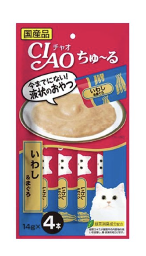 CIAO- [SC-145]沙丁魚+吞拿魚醬[14GX4] EXP:2024/04