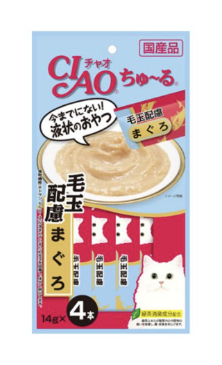 CIAO- [SC-101]吞拿魚醬(化毛球)[14GX4] EXP:2024/06