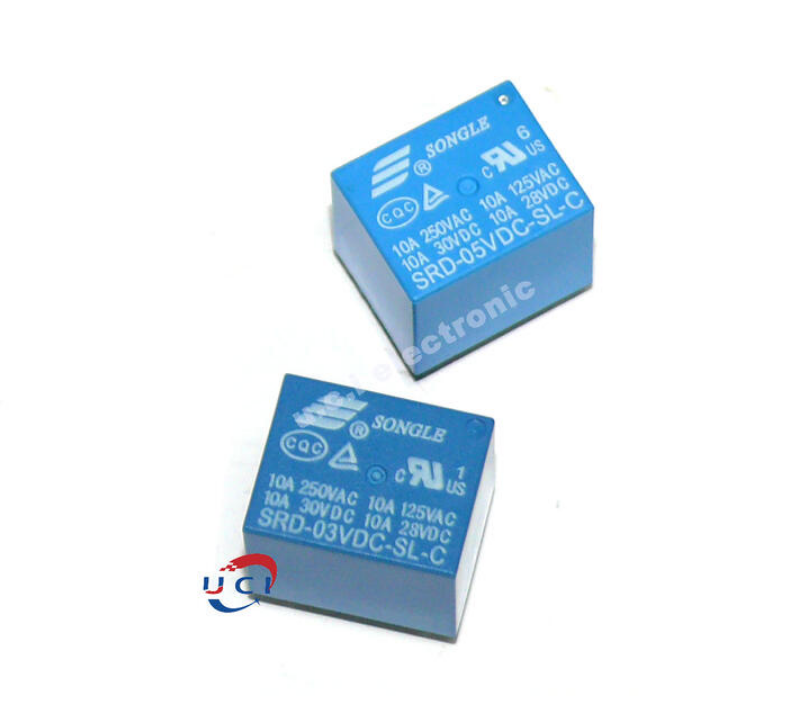 【UCI電子】 (D-44) SRD-03V 3V SRD-05V 5V SRD-6V 6V 繼電器 5腳 10A