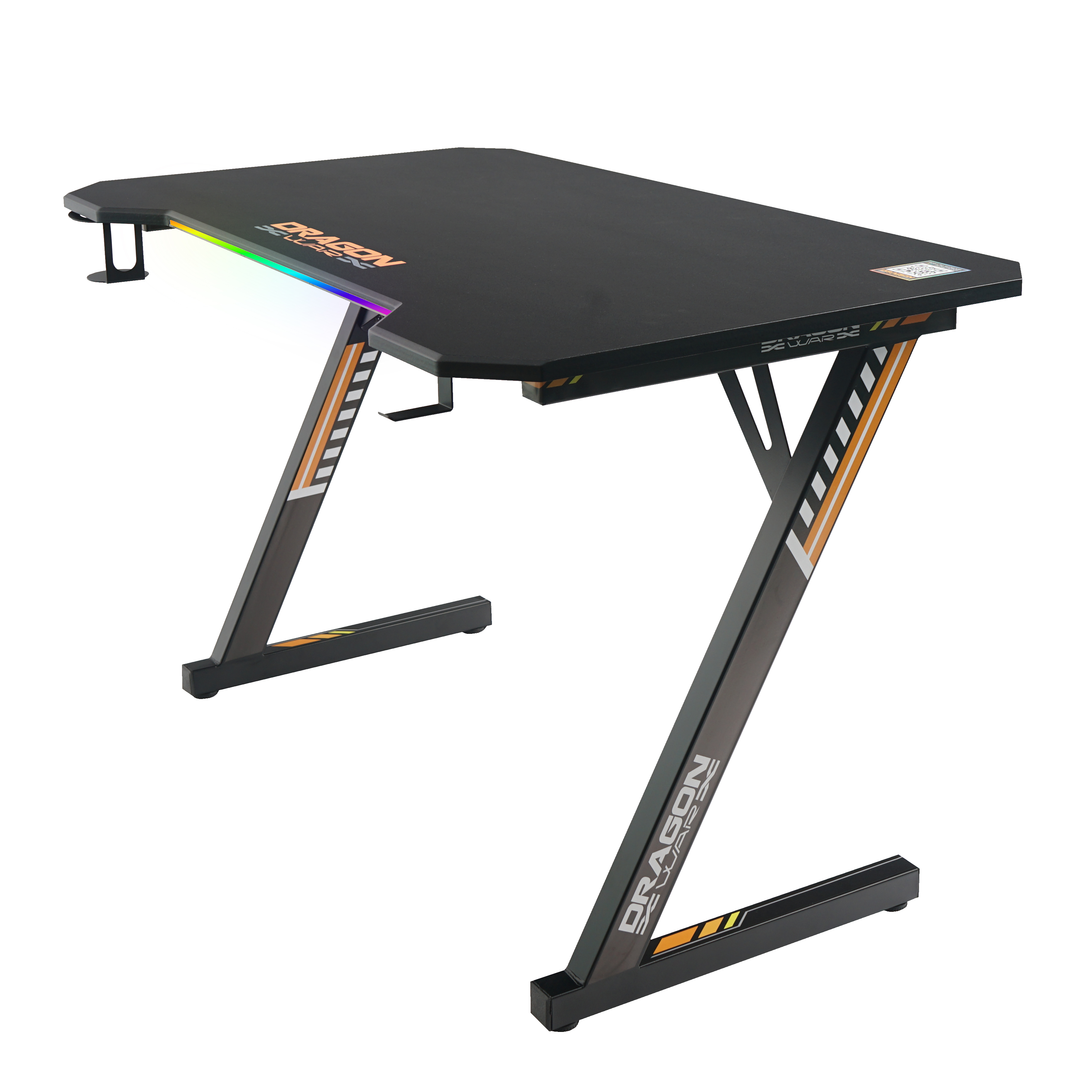 Dragon War - GT-101 Gaming Desk 聲音感應RGB燈效 電競枱