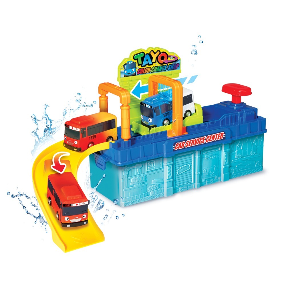 韓國直送 Tayo變色洗車玩具