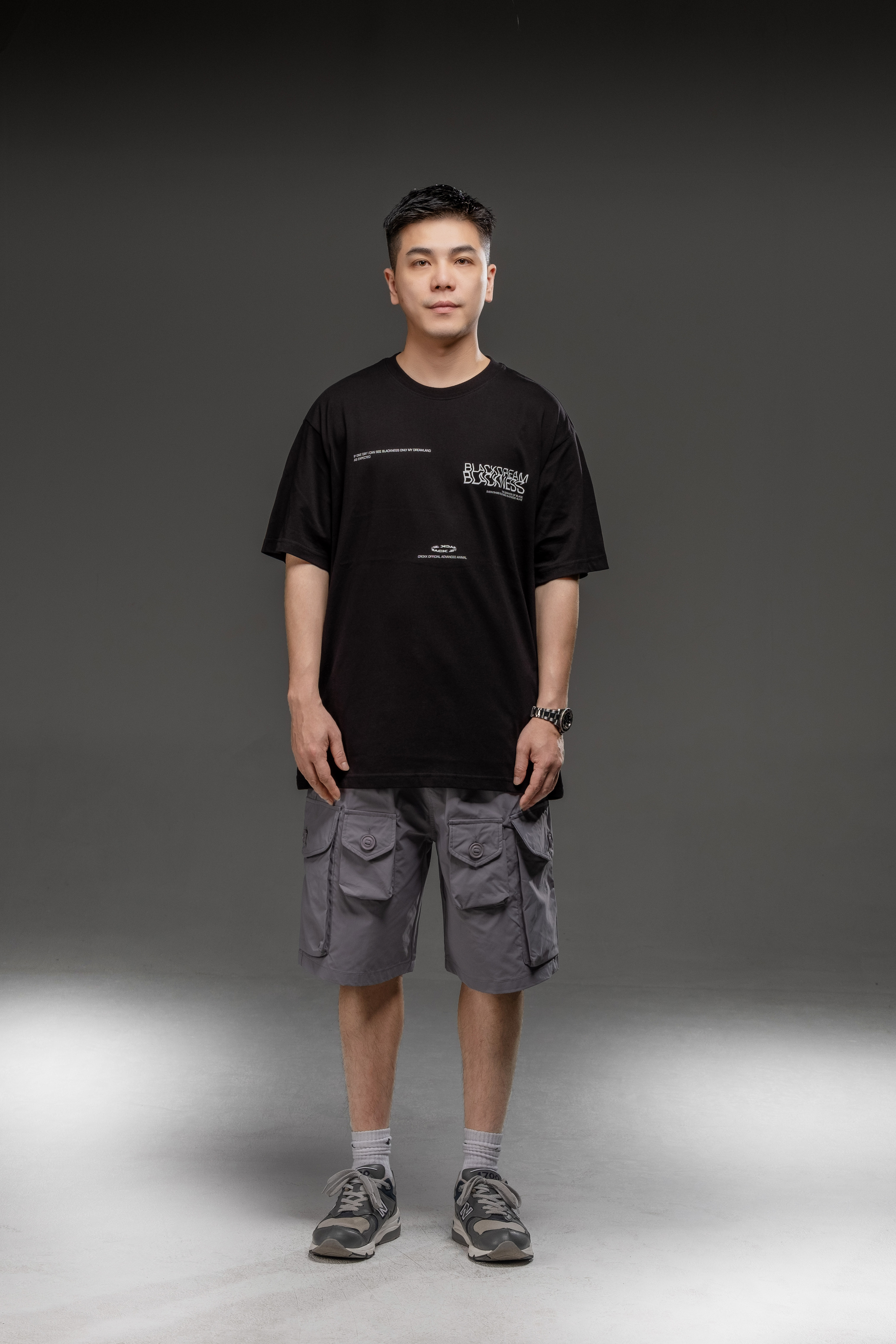 TCXP778 戰術機能雙色五分短褲