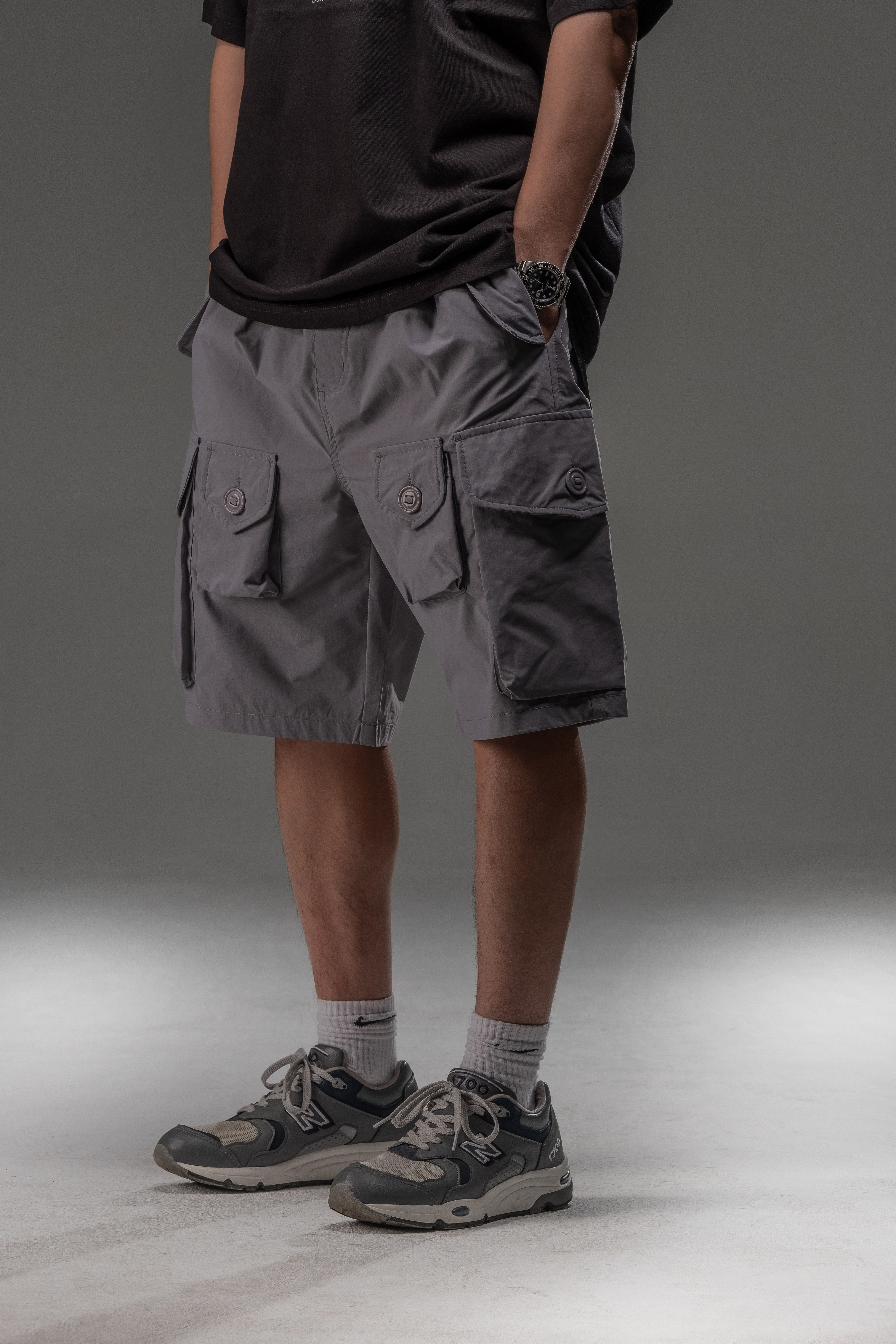 TCXP778 戰術機能雙色五分短褲