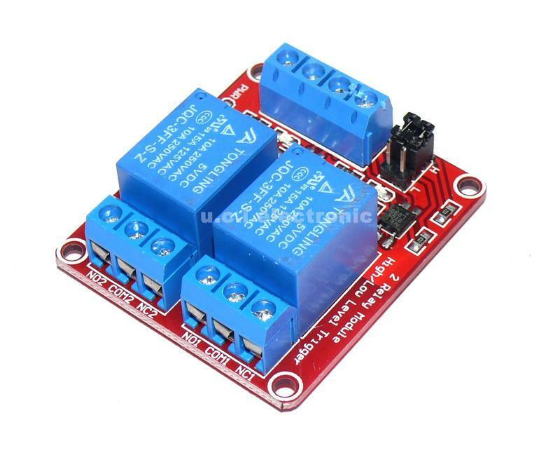 【UCI電子】(Y) 5V 12V 2路 繼電器 模組 帶 光耦隔離 高低電平 觸發 高低電位