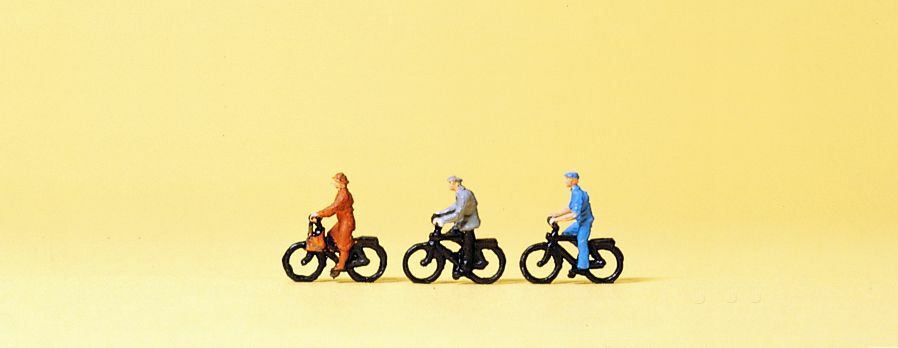 Preiser 80911 Z scale Radfahrer