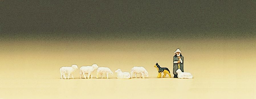 Preiser 88577 Z scale chäfer und Schafe