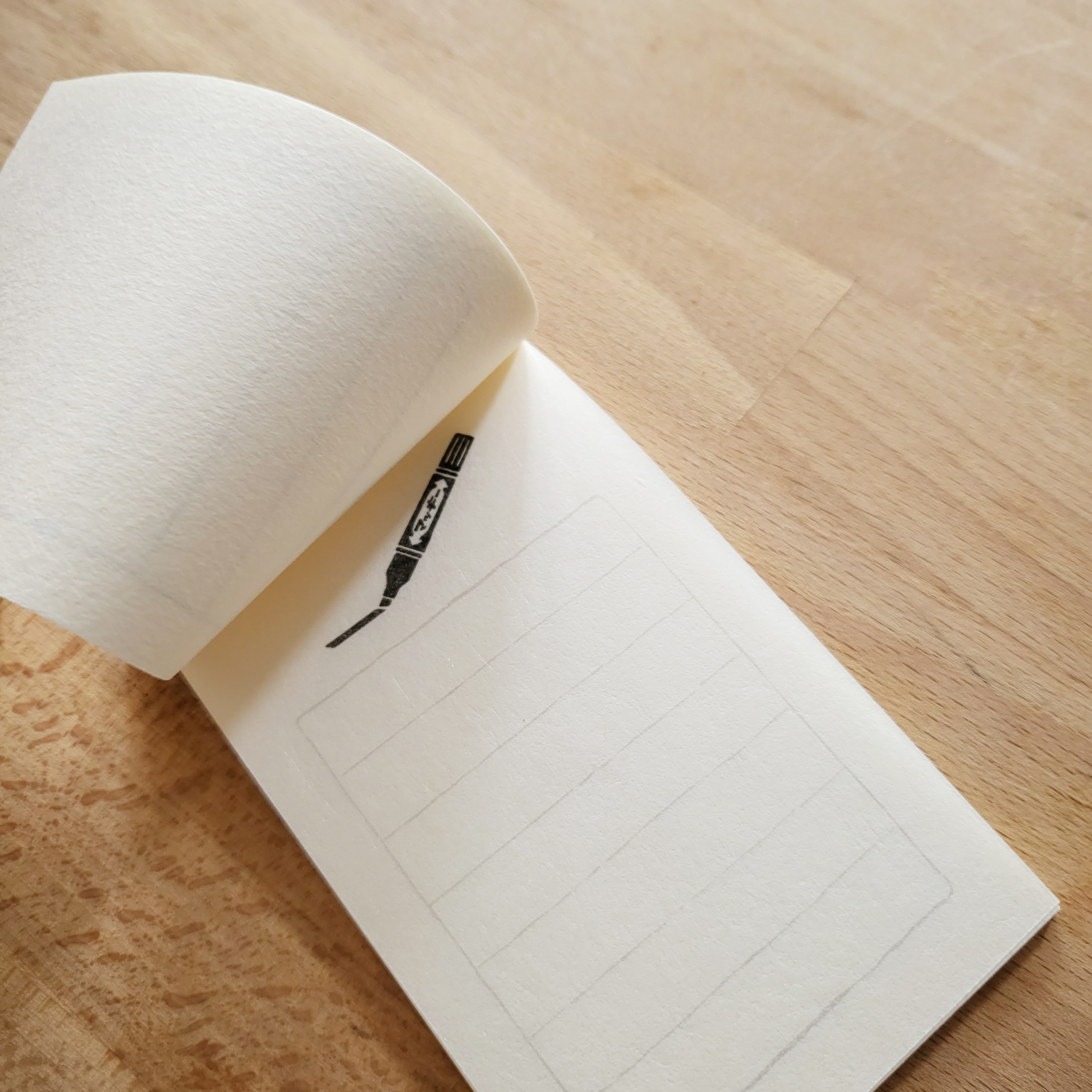 便條式信封信紙組 / 紀寺商事x古川紙工 日本