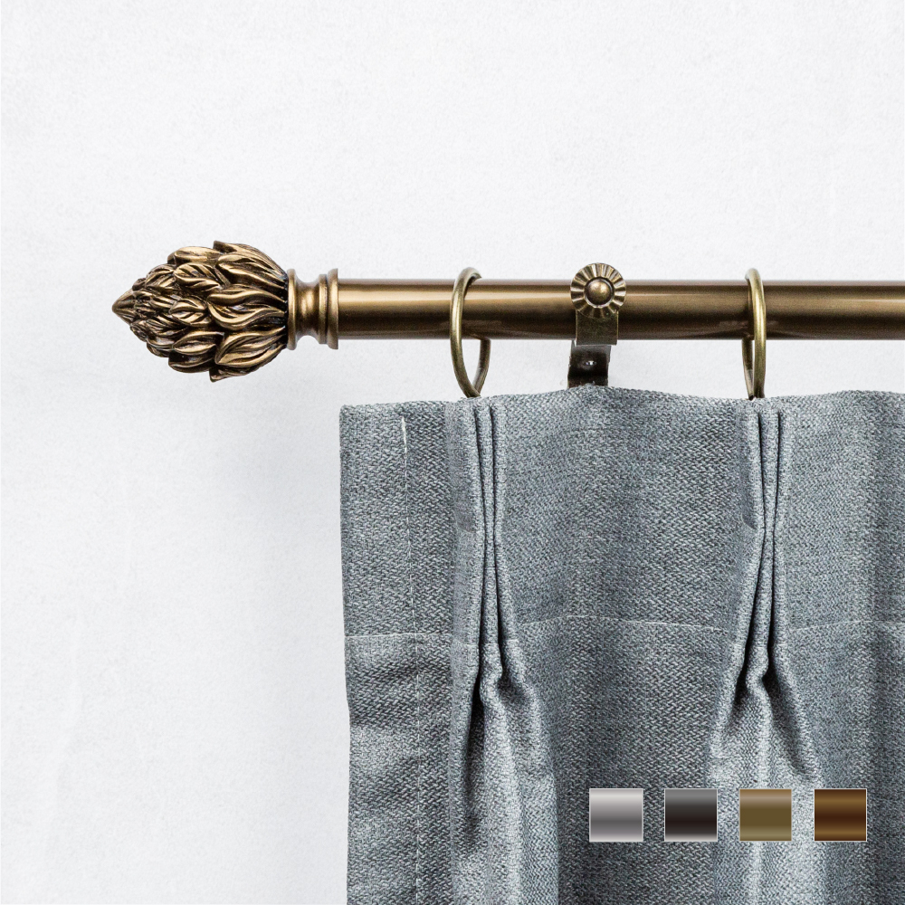 20.7mm│優雅火花│伸縮窗簾桿架│4色2尺寸