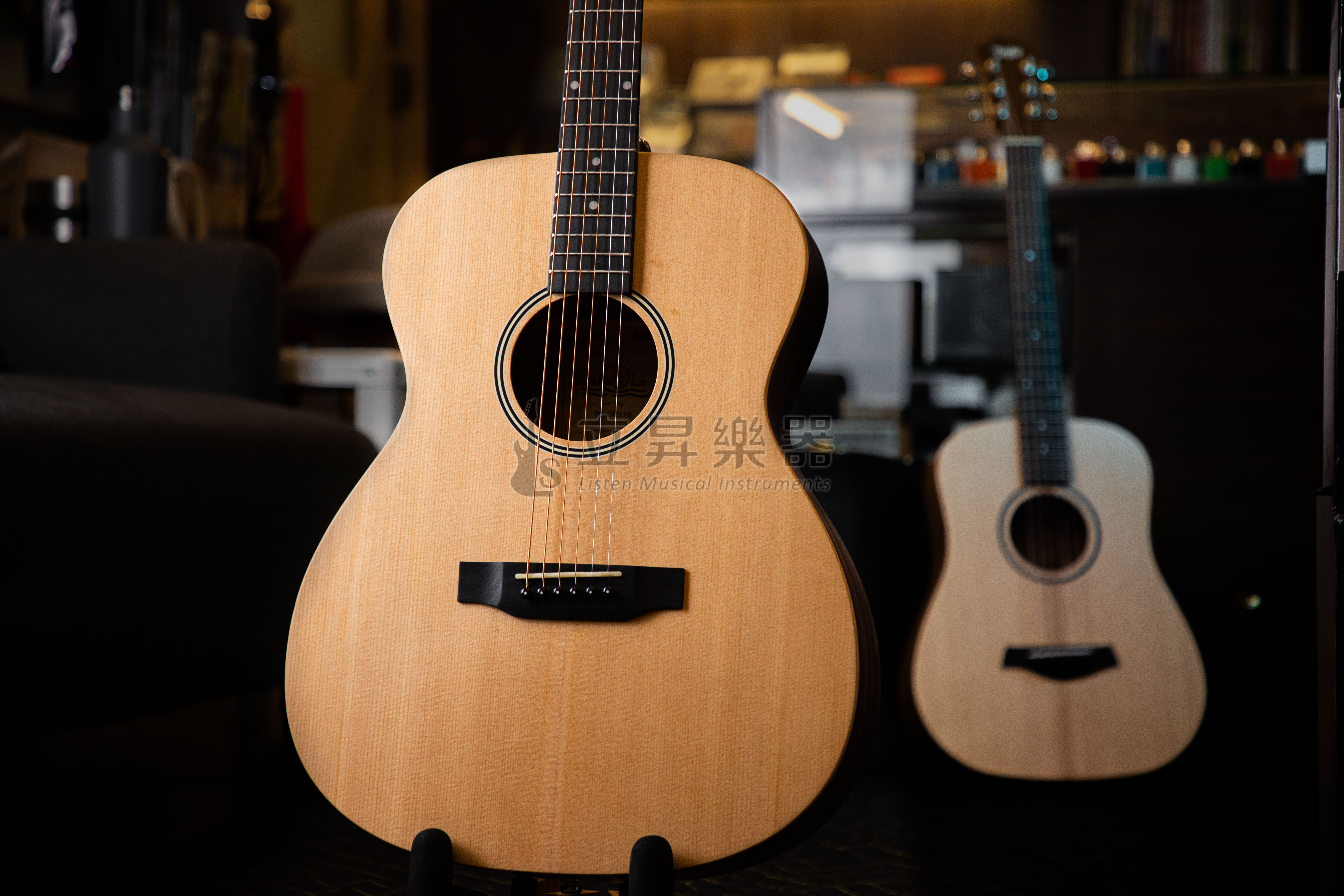 PukanaLa PG-OM118 雲杉木面板 40吋 OM桶 全單板木吉他