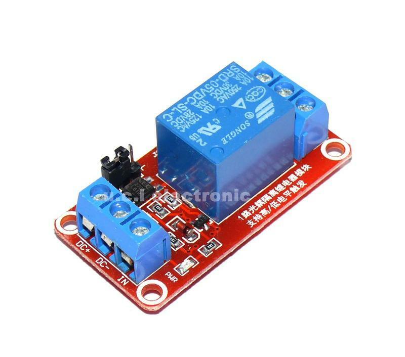 【UCI電子】(Y-4) 1路繼電器模組帶光耦隔離 高電平低電平通用板 5V/12V/24V版本都有