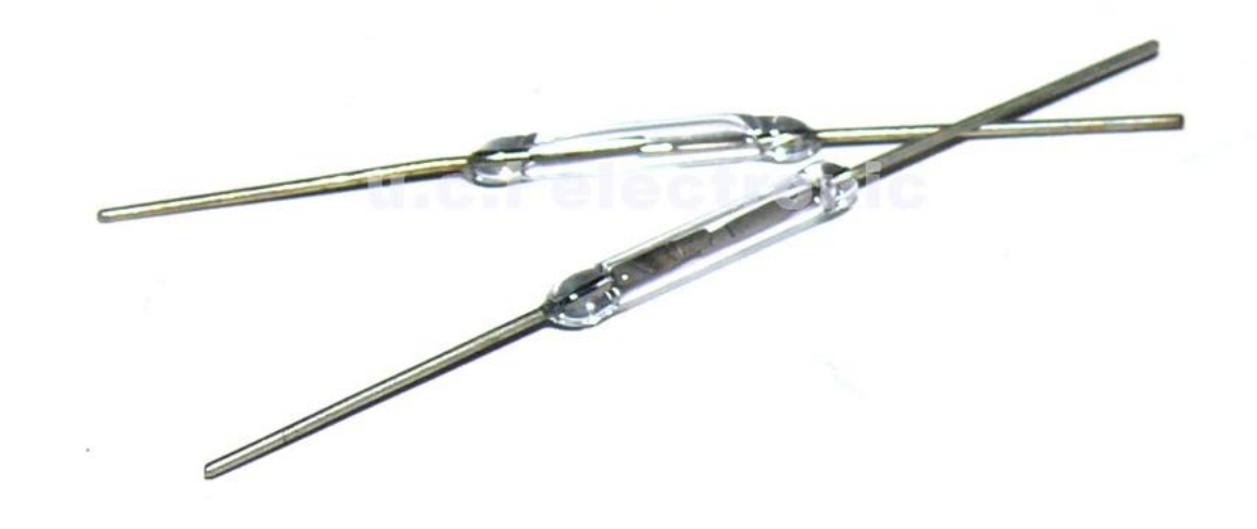 【UCI電子】(C-1-6) Y213 磁控開關 2*14mm 透明 白色 舌簧管 幹簧管 常開 磁感應開關